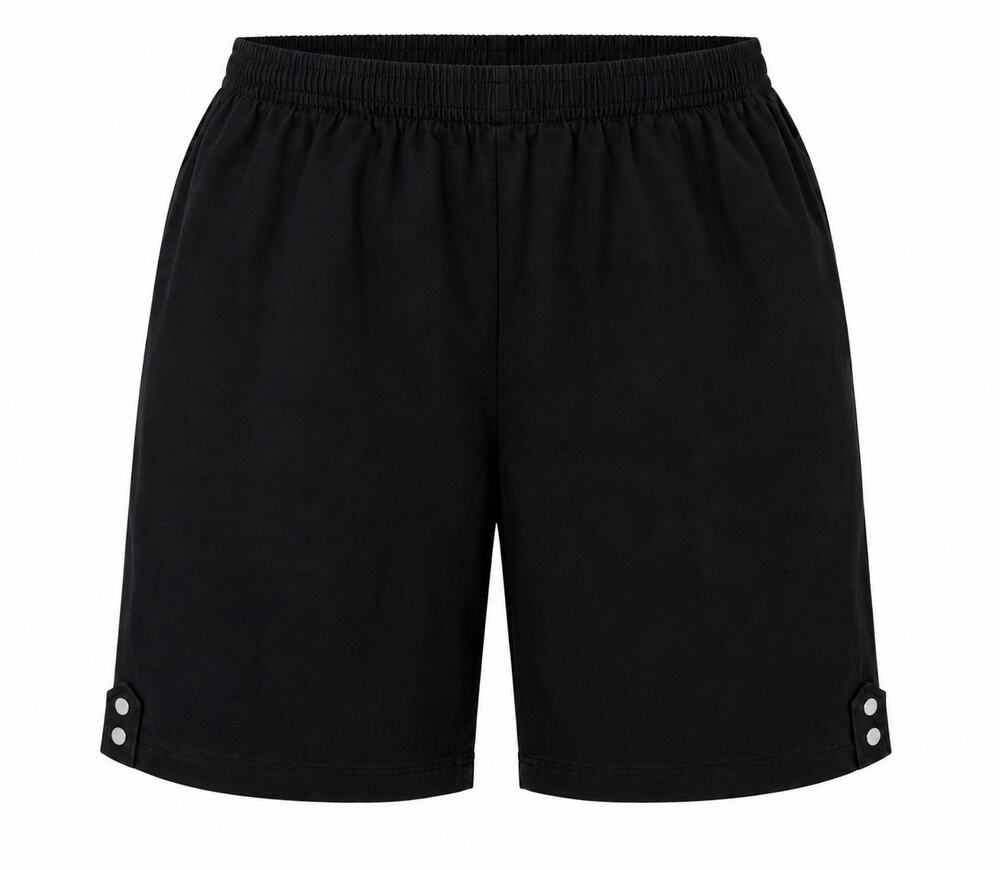 Everyday Fit by Catherine’s 1X‎ Black Bermuda Shorts Cotton Stretch 18/20